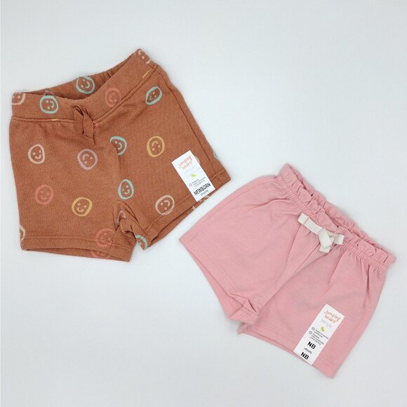 Baby Girl Shorts Size Newborn NWT - Picture 1 of 4